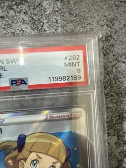 SCHOOLGIRL FUSION STRIKE FULL ART ULTRA RARE 262/264 POKEMON TCG NM PSA 9 Gem - Image 3