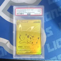 The Pokemon Company Pikachu V SWSH145 SWSH Promo Holo PSA 9 Eng 2021 190 HP - Image 1