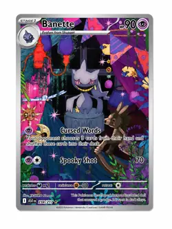 Banette 234/217 Illustration Rare Ascended Heroes Pokemon TCG Secret Full Art NM - Image 1