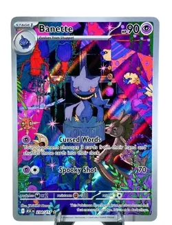 Banette 234/217 Illustration Rare Ascended Heroes Pokemon TCG Secret Full Art NM - Image 2