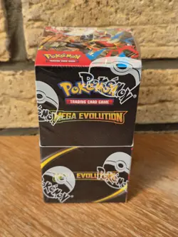 Pokemon TCG Mega Evolution Half Booster Box 18 Packs - Brand New/Factory Sealed - Image 1