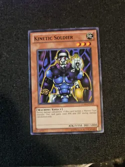 Yu-Gi-Oh! Kinetic Soldier Common TU06-EN013 - Light Play - Image 1