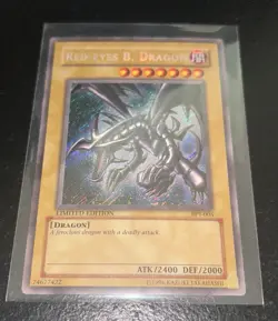 Yu-Gi-Oh! Red-Eyes B. Dragon BPT-005 Limited Edition Secret Rare MP - Image 2