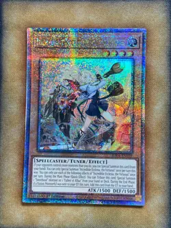 Yugioh Incredible Ecclesia, the Virtuous RA04-EN039 Quarter Century Alt Art NM - Image 1