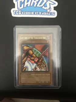 Yi-Gi-Oh Left Arm Of The Forbidden One (EXODIA) 1st edition LOB - Image 1