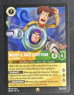 Disney Lorcana Woody & Buzz Lightyear - Best Buddies - Attack of the Vine! (13) - Image 1