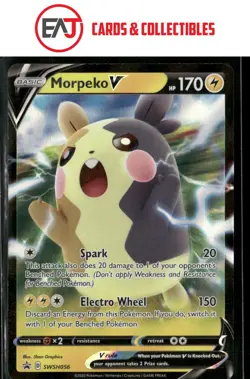 Morpeko V SWSH: Sword & Shield Promo Cards Promo,Holo #SWSH056 - Image 1