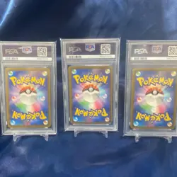 PSA 10 Sequential Set Pokemon Card Classic Kanto Starters Japanese Pokemon - Image 2