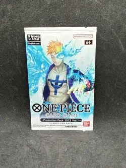 ONE PIECE Card Game PROMOTION PACK 2023 VOL 1 ENGLISH FACTORY SEALED - Image 1