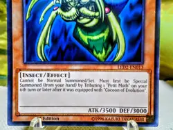 Perfectly Ultimate Great Moth common first edition yu-gi-oh trading card singles - Image 3