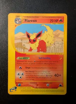 Flareon - 8/144 - Pokemon Skyridge Non-Holo Card MP - Image 1