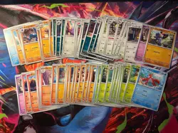 Japanese Pokemon Mega Brave (M1L) Bulk Common/Uncommon Lot (50+ Cards) NM - Image 1