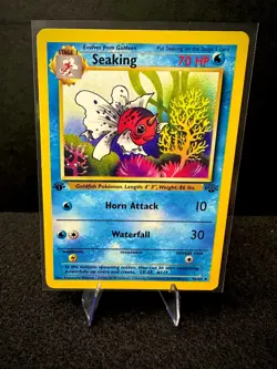 Seaking 46/64 Jungle WOTC 1st Edition Pokemon TCG Card LP - Image 1