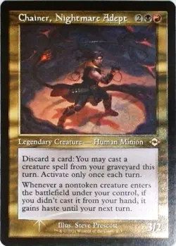 Magic | Modern Horizons 2 | Chainer, Nightmare Adept (Retro Frame) | 419 | NM Fo - Image 1