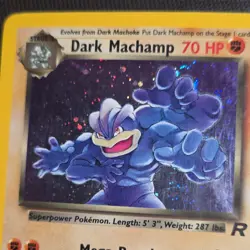 Pokemon Dark Machamp Team Rocket Holo Rare Card 10/82 Holo Unlimited - Image 4