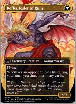 MTG Final Fantasy - Kefka, Court Mage #322 - Image 1