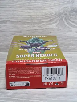MTG Marvel Super Heroes Collectors Edition Commander Deck Wakanda Forever New - Image 5