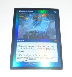 RETRO FOIL Flusterstorm - MH3 Box Promo - NM - Magic: The Gathering - MTG - Image 1