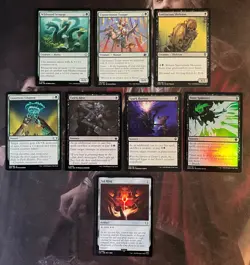MtG Custom Commander Green Black Mutants - Jenova, Ancient Calamity - Bracket 2 - Image 3