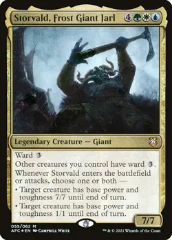 MTG Storvald, Frost Giant Jarl [AFC] #55 FOIL en - Image 1