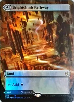 Magic | Zendikar Rising | Brightclimb Pathway (Borderless) | 285 | NM Foil - Image 1