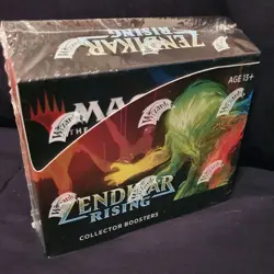 MTG Zendikar Rising ~ Collector Boosters Display ~ Factory Sealed! - Image 1