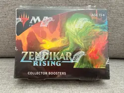 MTG Zendikar Rising Collector Booster Box English Factory Sealed - Image 1