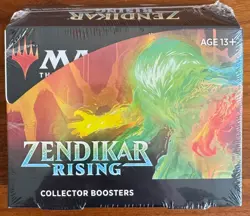 Magic the Gathering Zendikar Rising Collector Booster Box MtG Factory Sealed New - Image 1