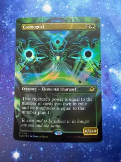 Cosmogoyf (Borderless) Foil R Edge of Eternities 313 NM - Image 1