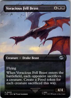 Magic | LTR | Voracious Fell Beast (Borderless) | 422 | Normal | NM - Image 1