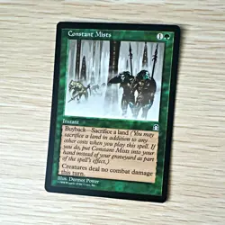 Wizards of the Coast Constant Mists Stronghold Uncommon Green Eng 1998 - Image 1