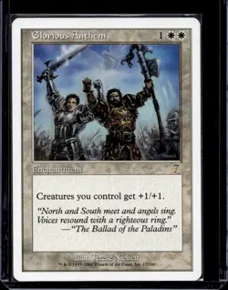 Glorious Anthem 1x MtG Seventh Edition 7th NM - Image 1