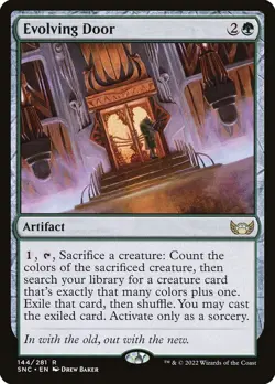SNC EVOLVING DOOR 1x Magic Streets of New Capenna MTG NM - Image 1