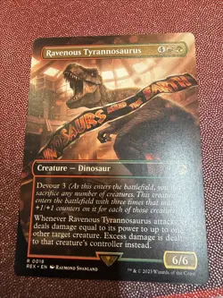 Ravenous Tyrannosaurus (Borderless) Universes Beyond: Jurassic World... - Image 1