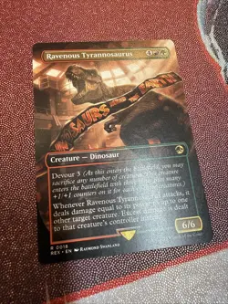 Ravenous Tyrannosaurus (Borderless) Universes Beyond: Jurassic World... - Image 2