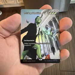 Privileged Position (Borderless) Marvel Universe Eternal-Legal Foil - Image 1