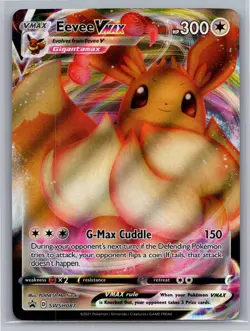 Eevee VMAX SWSH087 Holo Promo Sword & Shield Promo Pokemon Near Mint - Image 1
