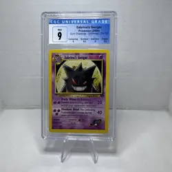 Pokemon TCG Sabrina's Gengar 29/132 Gym Challenge Unlimited CGC 9 Sub Grades - Image 1