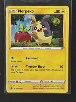 Morpeko SWSH031 Holo Sword & Shield Promo Pokemon LP - Image 1