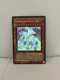 Yu-Gi-Oh! Red Dragon Archfiend/Assault Mode CRMS-EN004 Ghost Rare 1st Edition MP - Image 1