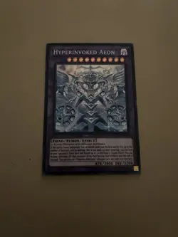 CORI-EN033 Hyperinvoked Aeon Secret Rare 1st Ed YuGiOh - Image 1