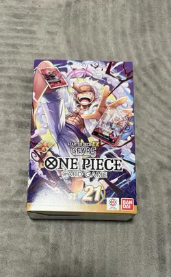 One Piece TCG Starter Deck 21 EX Gear 5 ST21 Open Box, Sealed Deck - Image 2