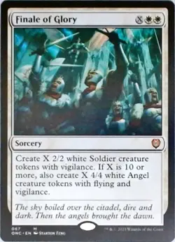 Magic | Commander: Phyrexia: All Will Be One | Finale of Glory | 67 | NM - Image 1