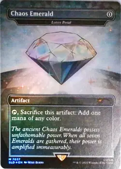Magic | Secret Lair Drop Series | Chaos Emerald - Lotus Petal () | 7037 | NM Foi - Image 1