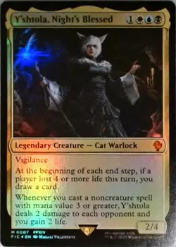 Magic | Commander: FINAL FANTASY | Y'shtola, Night's Blessed | 7 | NM Foil - Image 1