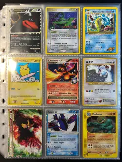 Lot of 135 ALL HOLO Vintage Pokemon Card Binder Collection - Image 2