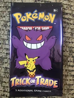 2022 Pokemon Halloween Cards Trick or Treat BOOster Pack - Lot of 10 Packs - Image 1