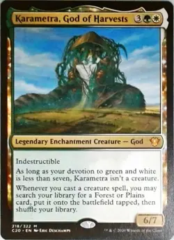 Magic | Commander 2020 | Karametra, God of Harvests | 218 | NM - Image 1