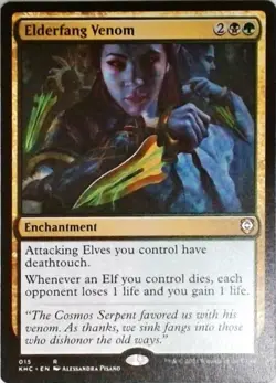 Magic | Commander: Kaldheim | Elderfang Venom | 15 | NM - Image 1
