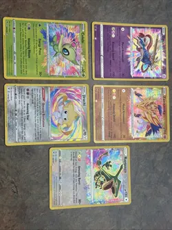 5 Cards Pokemon Amazing Rare Cards Bundle Vivid Voltage NM - Image 1